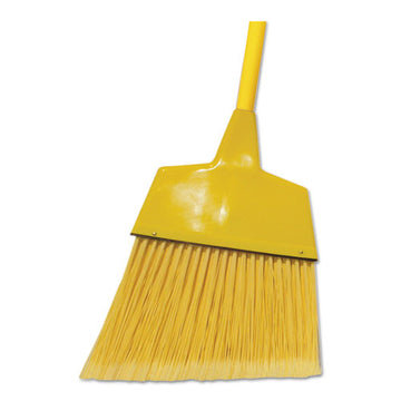 Boardwalk® Corn Fiber Angled-head Lobby Brooms, 55" Handle, Yellow, 12-carton freeshipping - TVN Wholesale